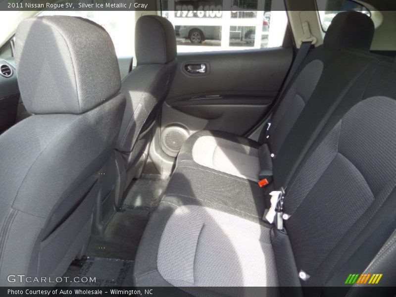Silver Ice Metallic / Gray 2011 Nissan Rogue SV