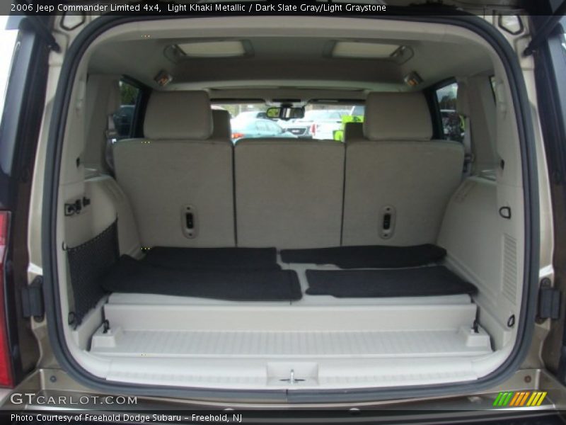 Light Khaki Metallic / Dark Slate Gray/Light Graystone 2006 Jeep Commander Limited 4x4