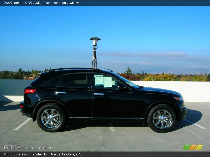 Black Obsidian / Willow 2005 Infiniti FX 35 AWD