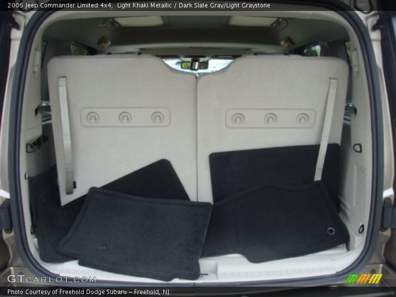 Light Khaki Metallic / Dark Slate Gray/Light Graystone 2006 Jeep Commander Limited 4x4