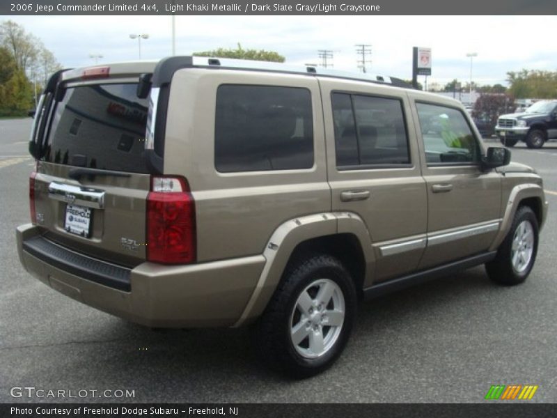 Light Khaki Metallic / Dark Slate Gray/Light Graystone 2006 Jeep Commander Limited 4x4