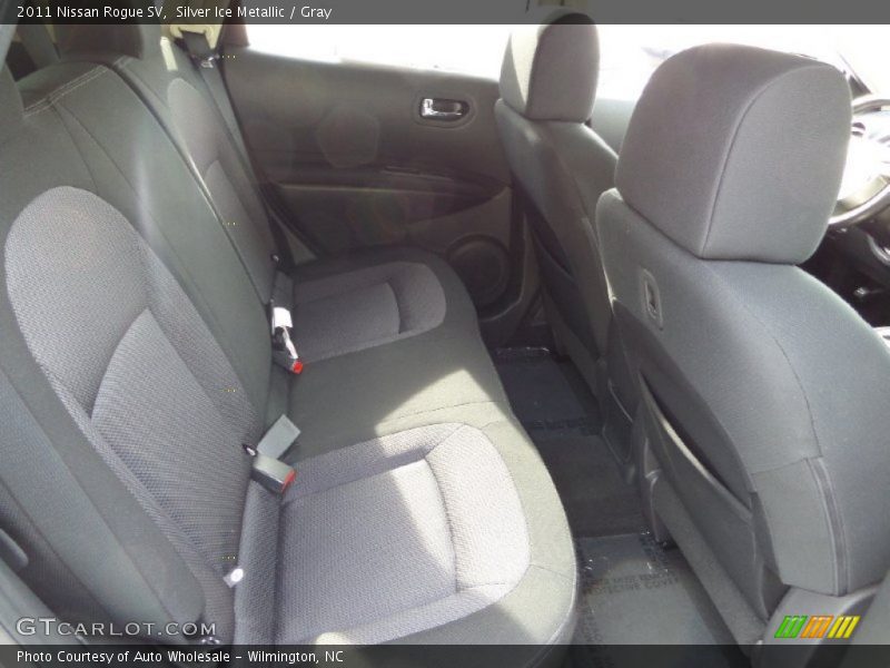 Silver Ice Metallic / Gray 2011 Nissan Rogue SV