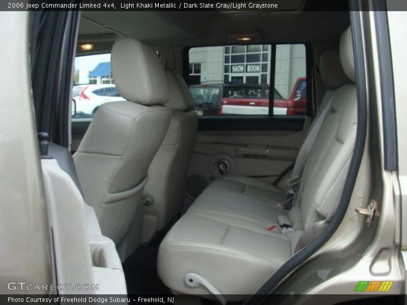 Light Khaki Metallic / Dark Slate Gray/Light Graystone 2006 Jeep Commander Limited 4x4