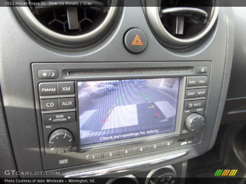 Silver Ice Metallic / Gray 2011 Nissan Rogue SV