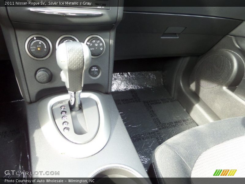 Silver Ice Metallic / Gray 2011 Nissan Rogue SV