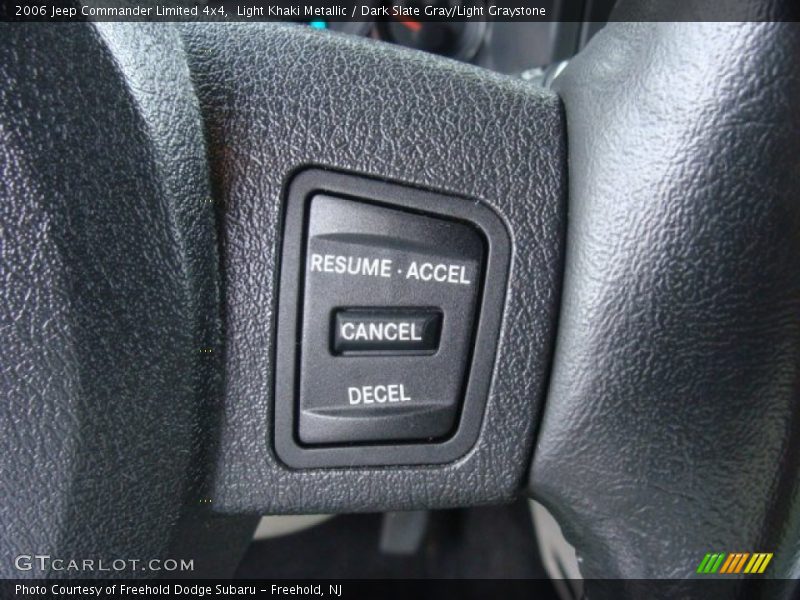 Light Khaki Metallic / Dark Slate Gray/Light Graystone 2006 Jeep Commander Limited 4x4