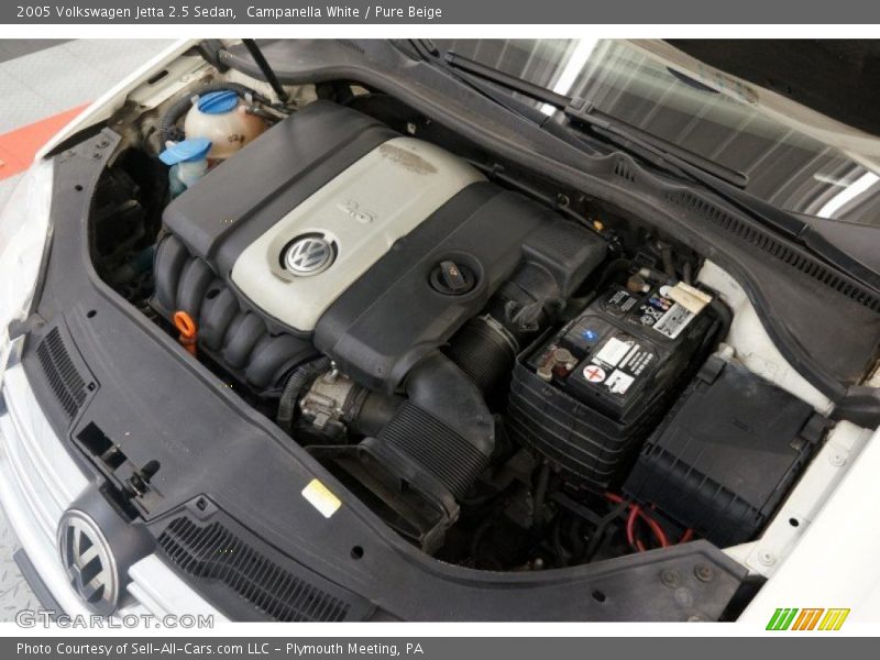 Campanella White / Pure Beige 2005 Volkswagen Jetta 2.5 Sedan