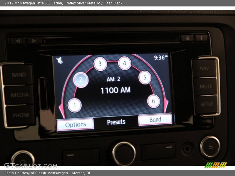 Reflex Silver Metallic / Titan Black 2012 Volkswagen Jetta SEL Sedan