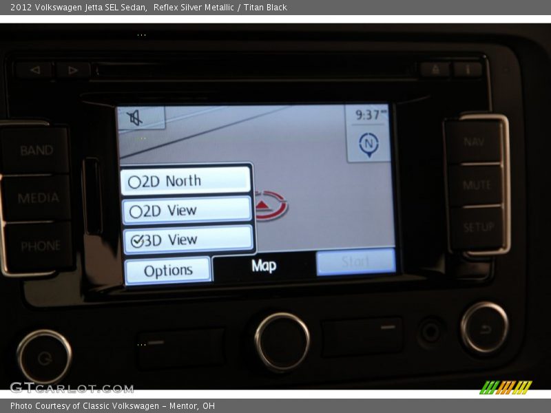 Reflex Silver Metallic / Titan Black 2012 Volkswagen Jetta SEL Sedan