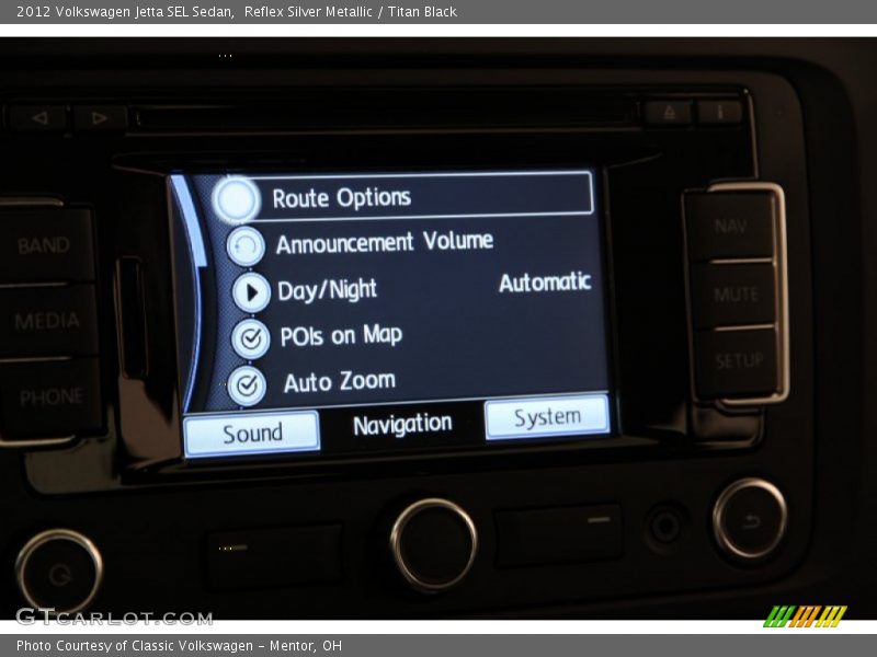 Reflex Silver Metallic / Titan Black 2012 Volkswagen Jetta SEL Sedan