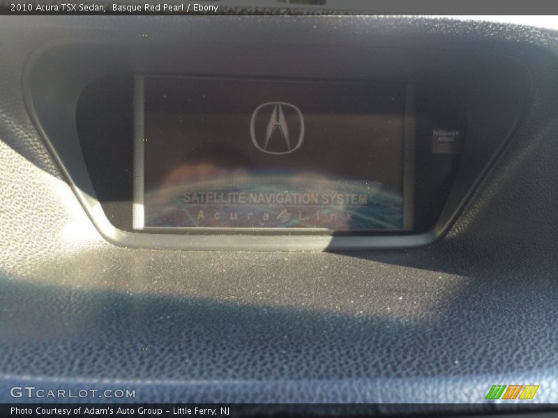 Basque Red Pearl / Ebony 2010 Acura TSX Sedan