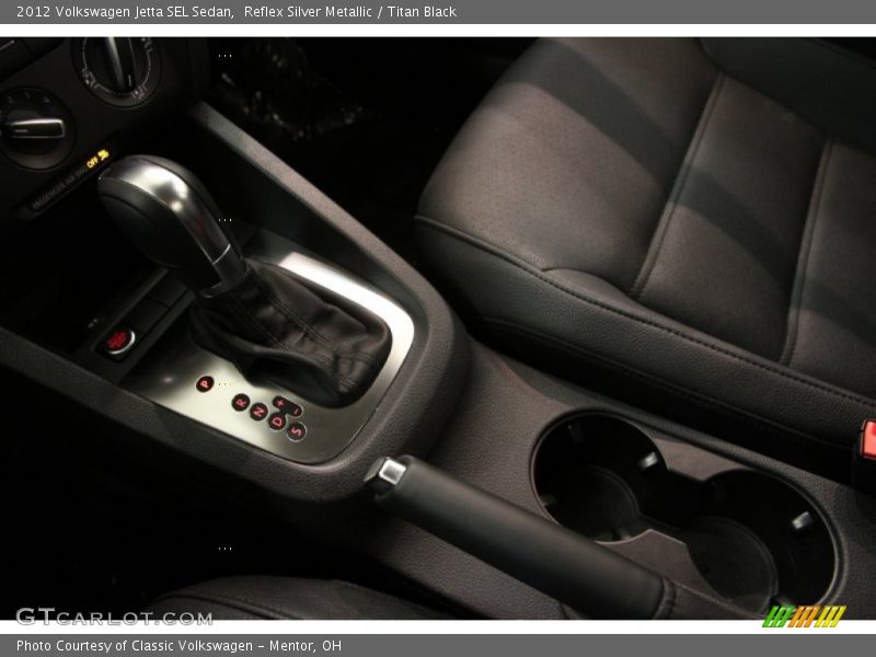 Reflex Silver Metallic / Titan Black 2012 Volkswagen Jetta SEL Sedan