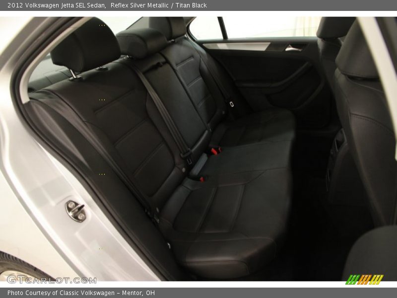 Reflex Silver Metallic / Titan Black 2012 Volkswagen Jetta SEL Sedan
