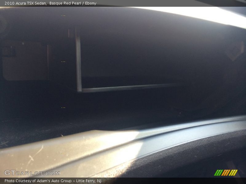 Basque Red Pearl / Ebony 2010 Acura TSX Sedan