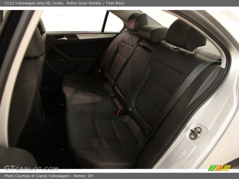 Reflex Silver Metallic / Titan Black 2012 Volkswagen Jetta SEL Sedan