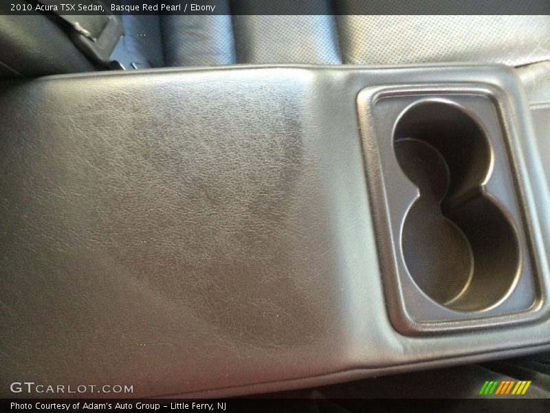 Basque Red Pearl / Ebony 2010 Acura TSX Sedan