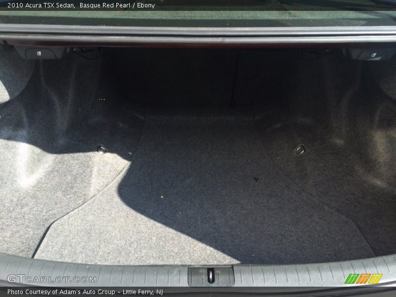 Basque Red Pearl / Ebony 2010 Acura TSX Sedan