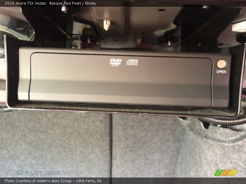 Basque Red Pearl / Ebony 2010 Acura TSX Sedan