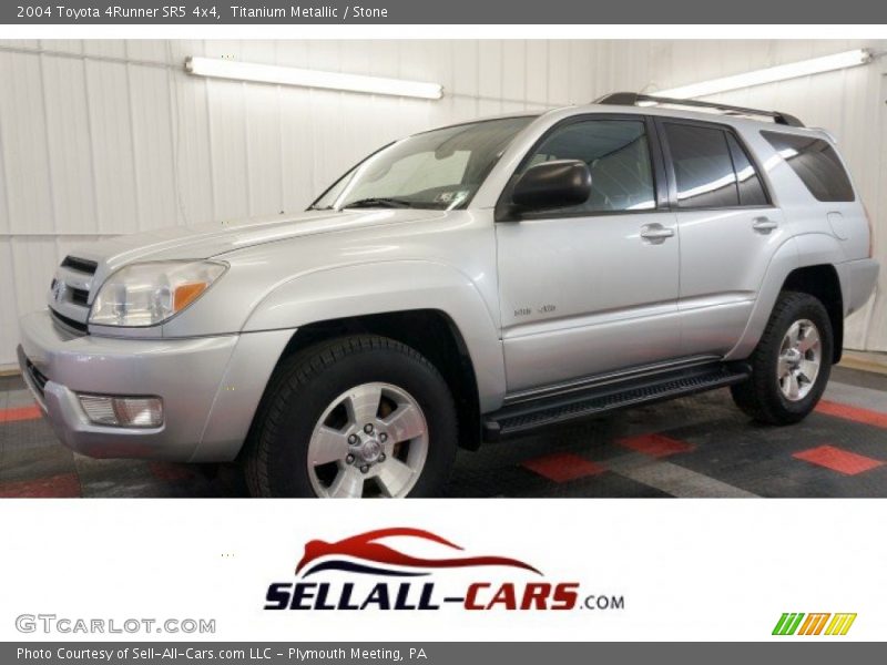 Titanium Metallic / Stone 2004 Toyota 4Runner SR5 4x4