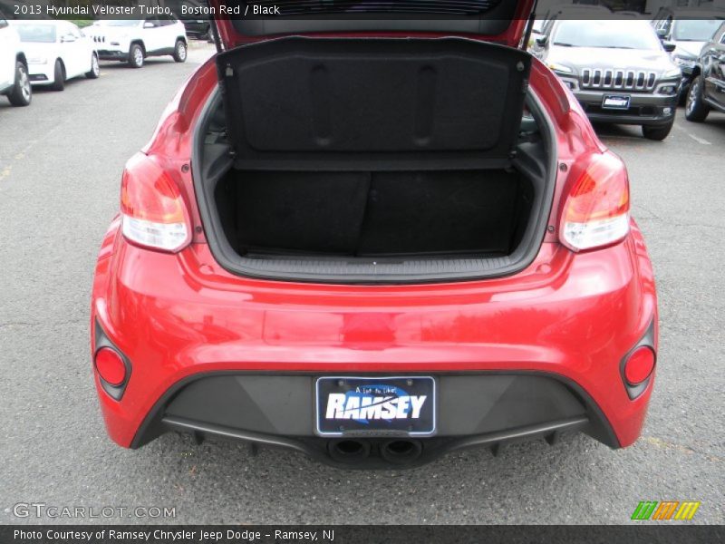 Boston Red / Black 2013 Hyundai Veloster Turbo
