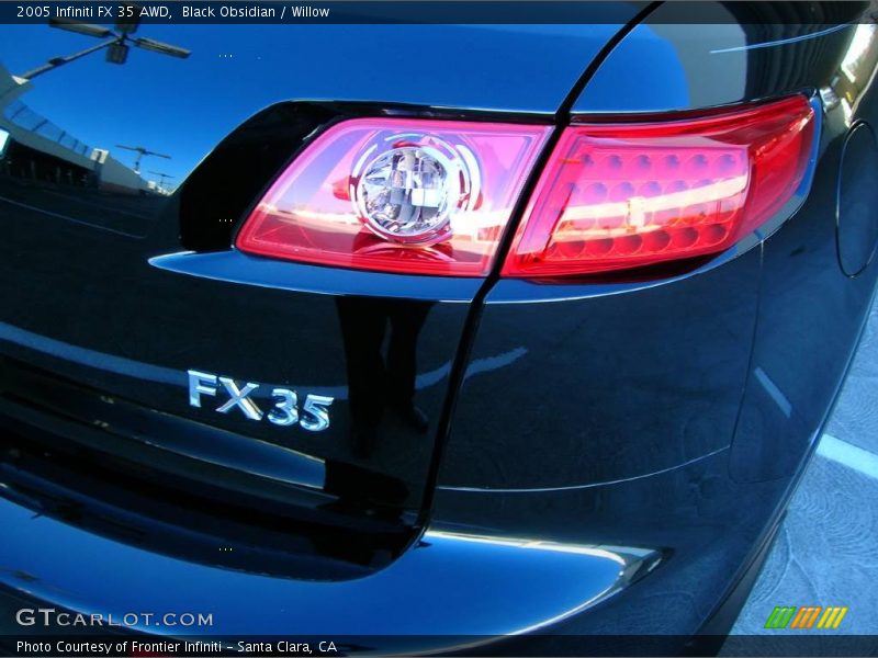 Black Obsidian / Willow 2005 Infiniti FX 35 AWD