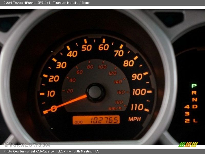 Titanium Metallic / Stone 2004 Toyota 4Runner SR5 4x4