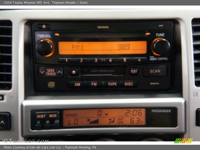 Titanium Metallic / Stone 2004 Toyota 4Runner SR5 4x4