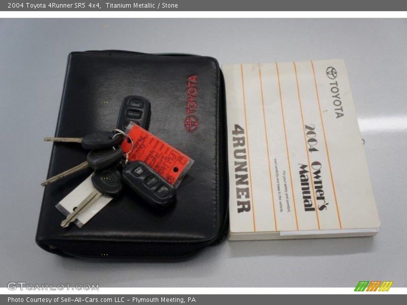 Titanium Metallic / Stone 2004 Toyota 4Runner SR5 4x4
