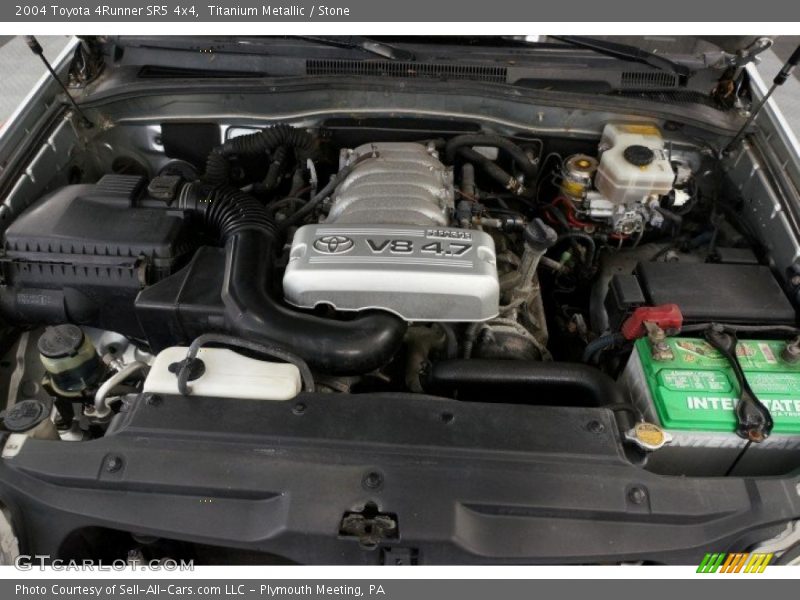 Titanium Metallic / Stone 2004 Toyota 4Runner SR5 4x4