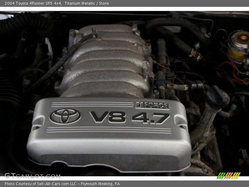 Titanium Metallic / Stone 2004 Toyota 4Runner SR5 4x4