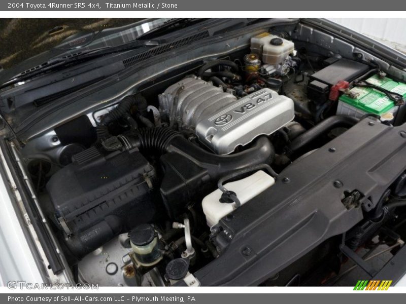 Titanium Metallic / Stone 2004 Toyota 4Runner SR5 4x4