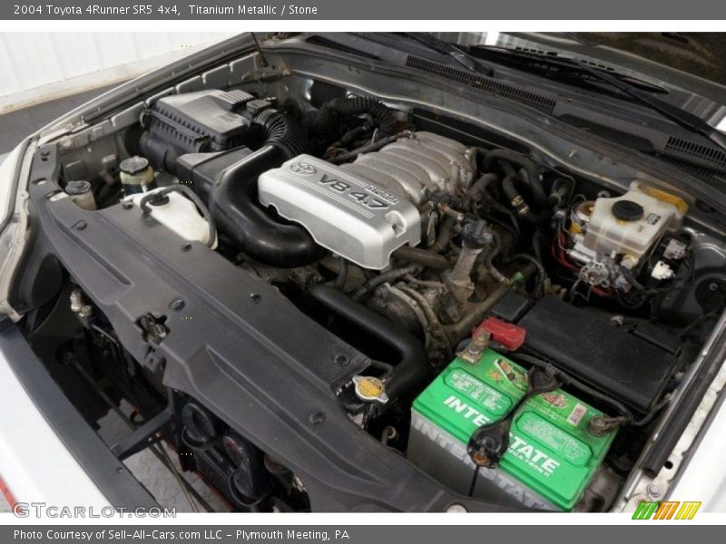 Titanium Metallic / Stone 2004 Toyota 4Runner SR5 4x4
