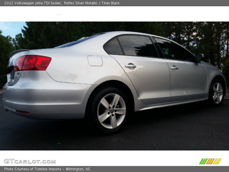 Reflex Silver Metallic / Titan Black 2012 Volkswagen Jetta TDI Sedan