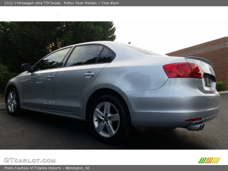 Reflex Silver Metallic / Titan Black 2012 Volkswagen Jetta TDI Sedan