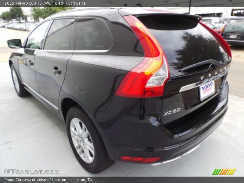 Black / Soft Beige 2015 Volvo XC60 T5 AWD