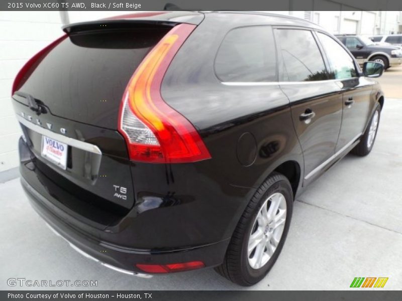 Black / Soft Beige 2015 Volvo XC60 T5 AWD