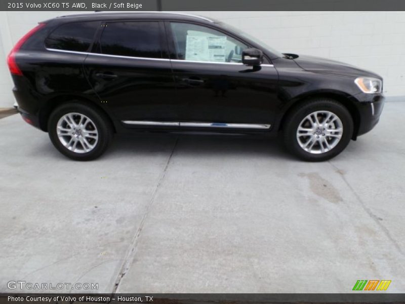 Black / Soft Beige 2015 Volvo XC60 T5 AWD