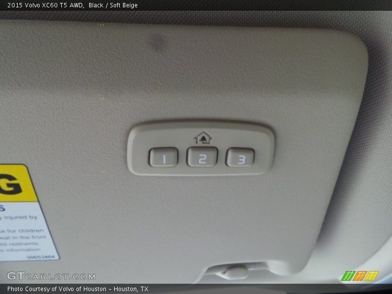 Black / Soft Beige 2015 Volvo XC60 T5 AWD
