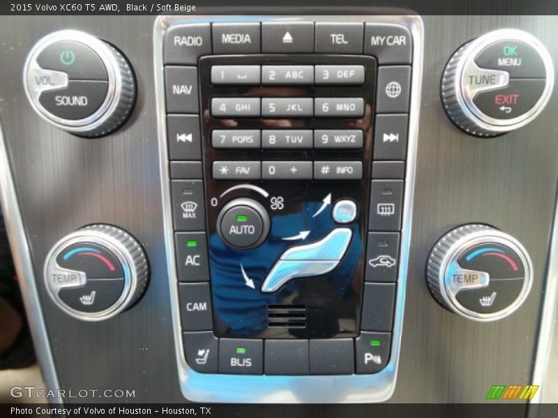 Black / Soft Beige 2015 Volvo XC60 T5 AWD