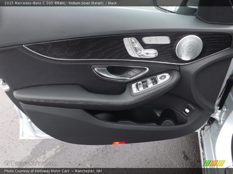 Iridium Silver Metallic / Black 2015 Mercedes-Benz C 300 4Matic