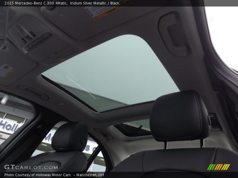 Iridium Silver Metallic / Black 2015 Mercedes-Benz C 300 4Matic