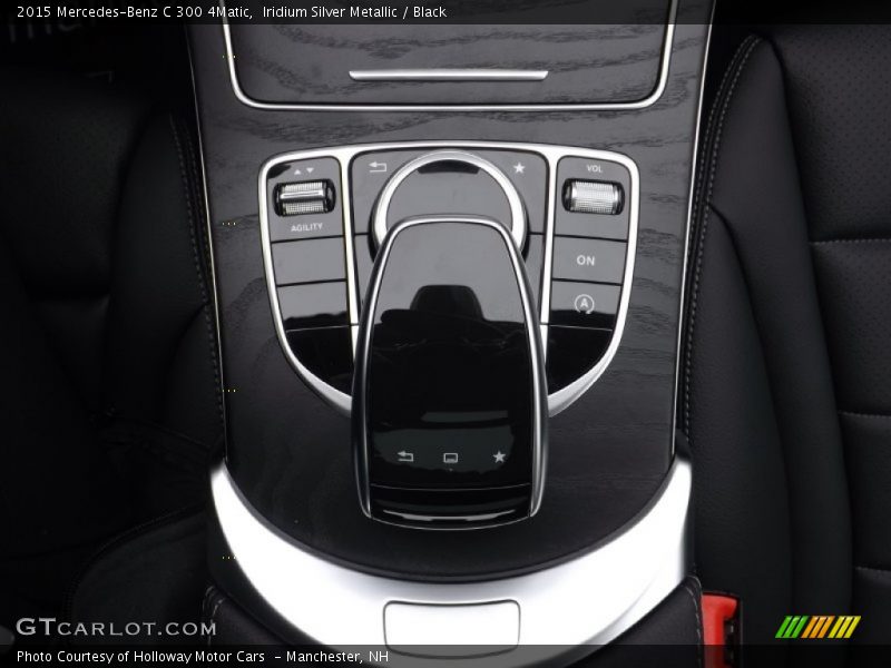 Iridium Silver Metallic / Black 2015 Mercedes-Benz C 300 4Matic
