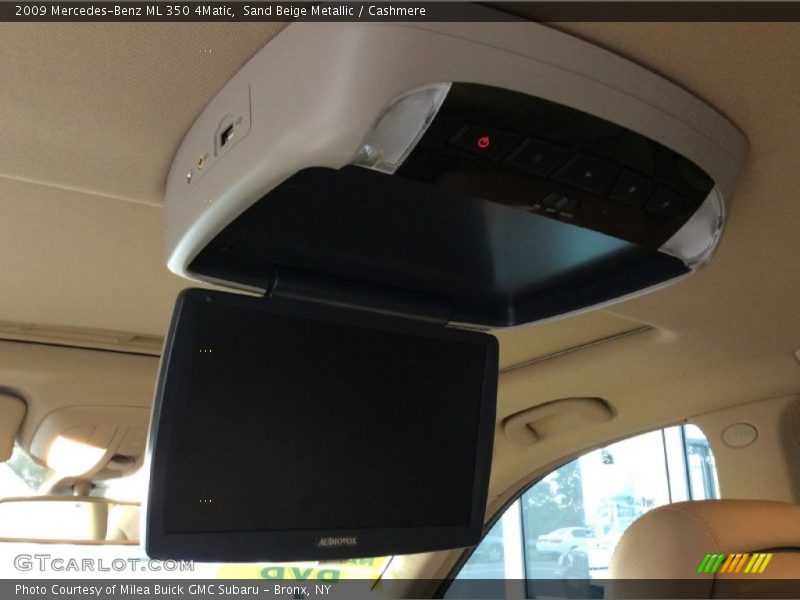 Sand Beige Metallic / Cashmere 2009 Mercedes-Benz ML 350 4Matic