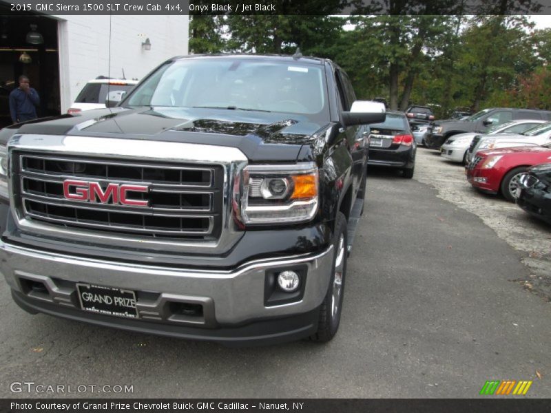 Onyx Black / Jet Black 2015 GMC Sierra 1500 SLT Crew Cab 4x4
