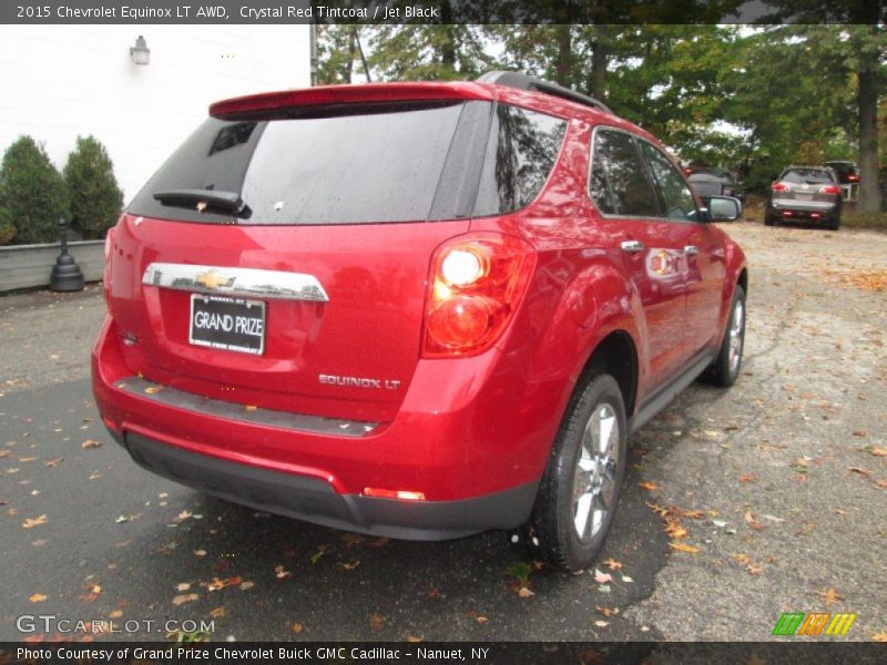 Crystal Red Tintcoat / Jet Black 2015 Chevrolet Equinox LT AWD