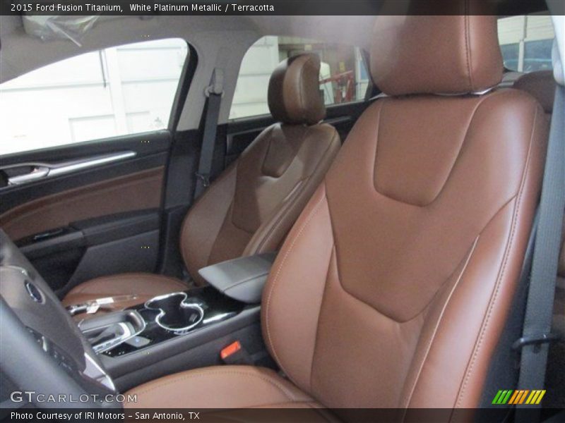 Front Seat of 2015 Fusion Titanium