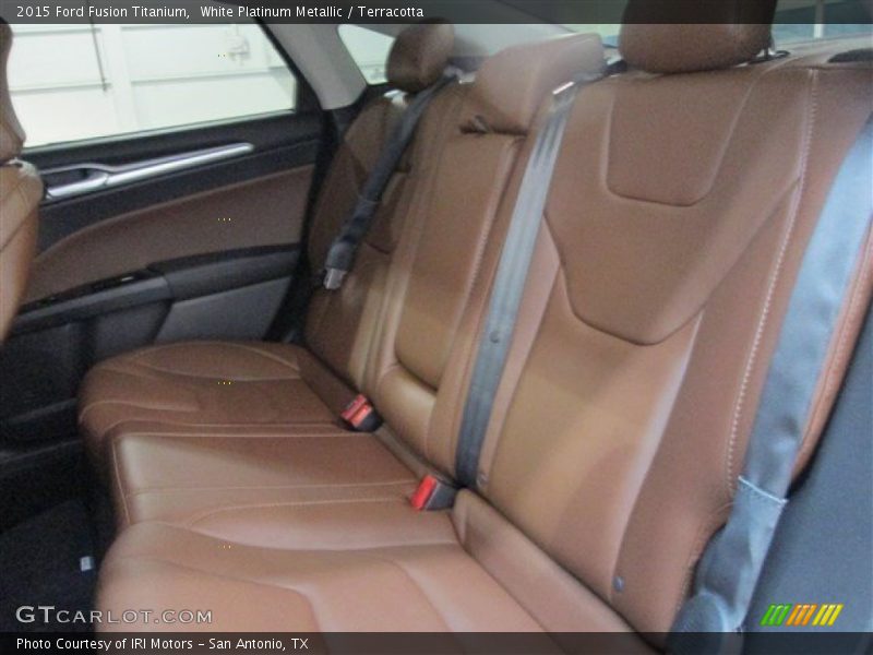 Rear Seat of 2015 Fusion Titanium
