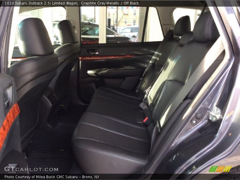 Graphite Gray Metallic / Off Black 2010 Subaru Outback 2.5i Limited Wagon