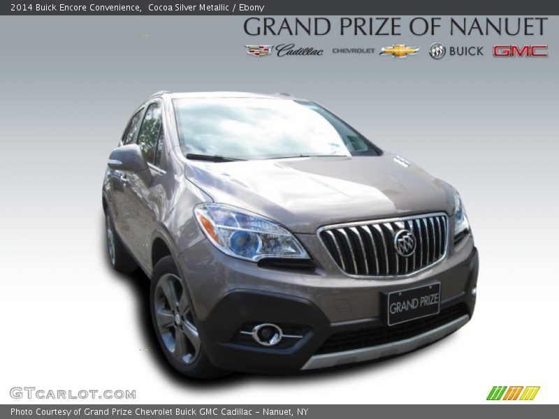 Cocoa Silver Metallic / Ebony 2014 Buick Encore Convenience