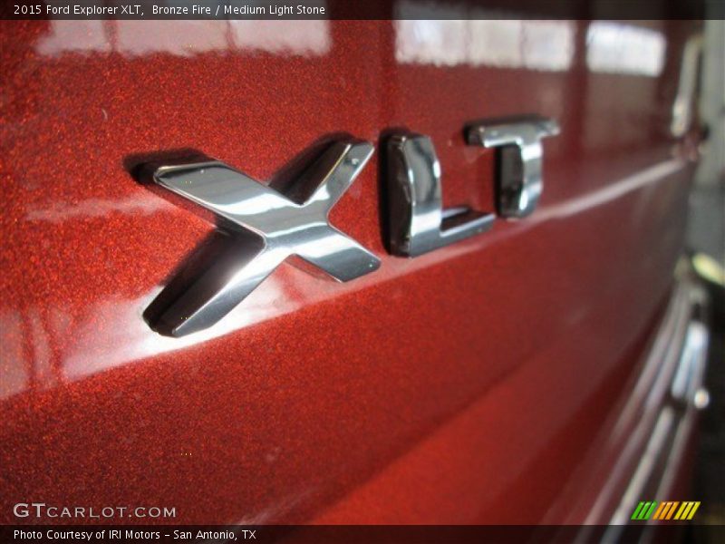 Bronze Fire / Medium Light Stone 2015 Ford Explorer XLT
